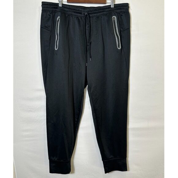 RBX Other - RBX Active Men's Tapered Jogger Sweatpants Size 3X Gray Outline Zippered Pockets